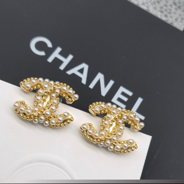 Ch*el earrings